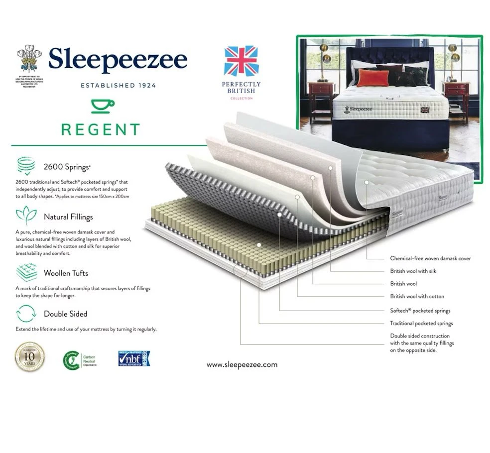 Sleepeezee Regent 2600 Divan